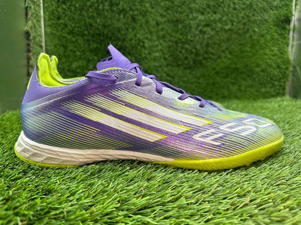 Adidas F50 League Turf JH7724 Soccer Cleats Shoes Men's 10 Purple Textile Sports